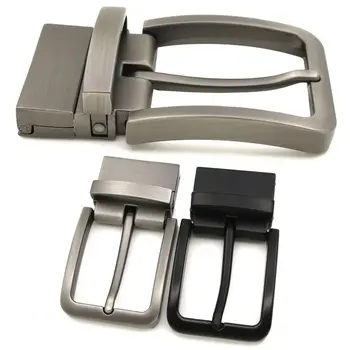 Men метален щифт колан ключалката въртяща се клип ключалката DIY кожа занаятчийски дънки аксесоари за 2.8cm-3.4cm широк колан