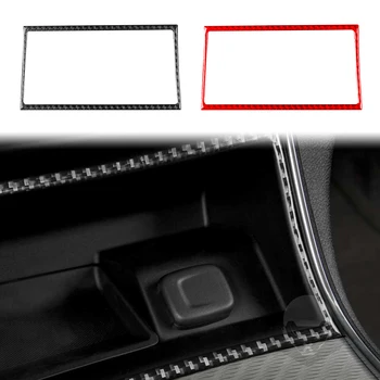 Конзола за съхранение кутия декоративен капак стикер стикер за Chevrolet Impala 2014-2018 2019 2020 2021 2022 кола аксесоар въглеродни влакна
