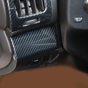 Car Center Control Dashboard Air Vent Долна тапицерия ленти за Infiniti G37 G25 Q40 EX35 2010-2013 Части Trim формоване стикер