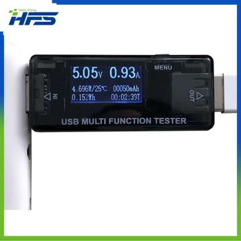 USB тестер DC напрежение и ток откриване QC2.0 3.0 Power Bank зарядно устройство индикатор DC цифров волтметър Amperimetro Cur