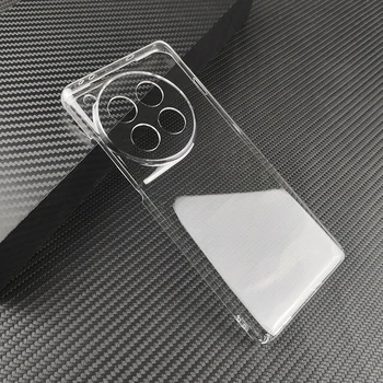 За OnePlus 12 OnePlus12 1+12 5G твърда PC камера защита случай ултра тънък прозрачен твърд пластмаса DIY пълно покритие защитна кожа