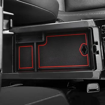 За Toyota PRIUS 60 Series 2023 Централна конзола Кутия за съхранение на подлакътници ABS Car Organizer Tray Интериорни аксесоари