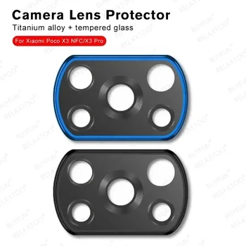 3D защитен стъклен протектор за камера за Xiaomi Mi Poco X3 NFC X 3 Pro защита на задната леща Pocox3 Pro X3pro X3nfc закалено фолио