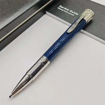 MOM MB Лимитирана серия химикалки Марк Твен писане канцеларски подарък синьо вино червено черна смола гравиране със сериен номер