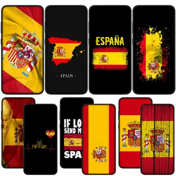 Жълт червен Испания флаг мека корица телефон корпус за Realme C2 C3 C12 C25 C15 C21Y C25Y C21 C11 C31 C30 C33 5 9I 6i 8 5i случай
