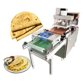 Царевична тортила Chapati Press Make Machine Industry Неръждаема стомана царевица Tortilla Press Хлебопекарна Roti Chapati машина