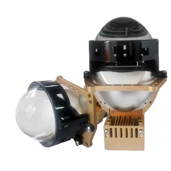 Мини размер 3 инчов Bi-led обектив 140W 12V LED проектор фар за кола камион джип трактор LED спот светлини Retrofit аксесоари