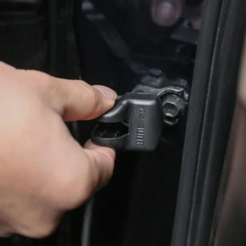 4бр Автомобилен стайлинг Проверка на вратата Капак за защита на рамото ABS за Toyota Corolla CHR RAV4 Camry Avalon Hilux Highlander Prado Yaris BZ4X