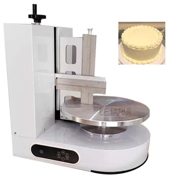 Автоматична украса торти Maker покритие изглаждане глазура машини торта декориране машина